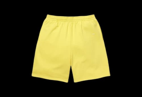 Supreme Small Box Sweatshort Acid Yellow (FW23)