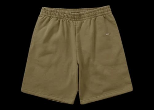 Supreme Small Box Sweatshort (FW23) Dark Sand