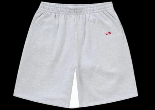Supreme Small Box Sweatshort (FW24) Ash Grey