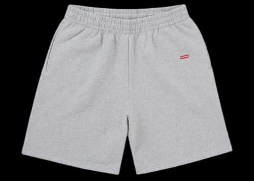 Supreme Small Box Sweatshort (SS25) Heather Grey