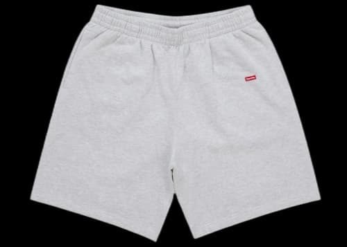 Supreme Small Box Sweatshort (SS26) Ash Grey