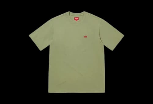 Supreme Small Box Tee Light Olive (SS23)