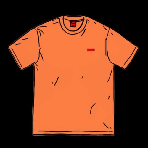 Supreme Small Box Tee (SS20) Orange