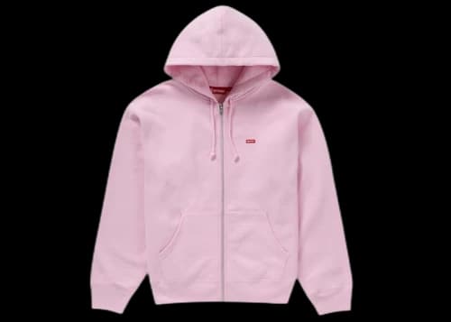 Supreme Small Box Hooded Sweatshirt (FW24) Light Pink