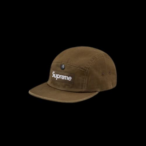 Supreme Snap Button Pocket Camp Cap Moss (FW18)