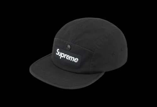 Supreme Snap Pocket Camp Cap Black (FW23)