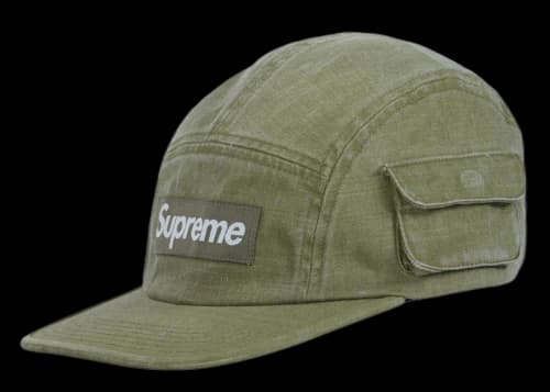 Supreme Snap Pocket Camp Cap Olive