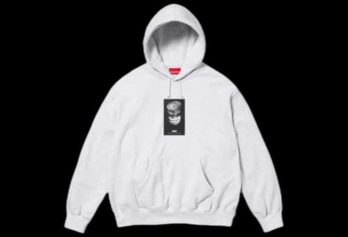 Supreme Soup Can Hooded Sweatshirt Ash Grey (SS24)