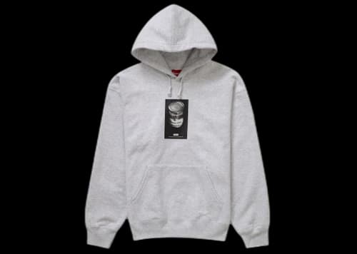 Supreme Soup Can Hooded Sweatshirt Ash Heather