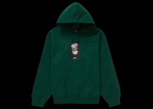 Supreme Soup Can Hooded Sweatshirt Dark Green