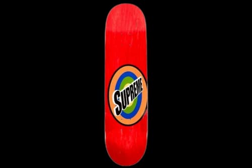 Supreme Spin Skateboard Deck Red