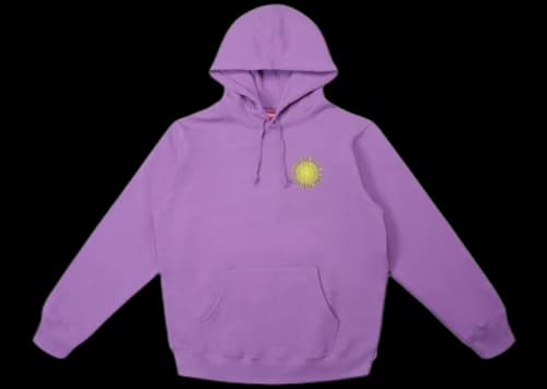 Supreme Spitfire Hooded Sweatshirt Light Purple