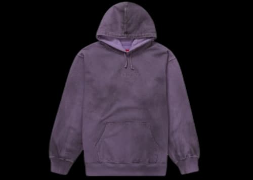 Supreme Spray Hooded Sweatshirt Violet