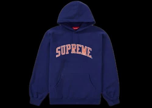 Supreme Stars Arc Hooded Sweatshirt Dark Royal