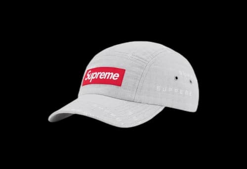 Supreme Stitch Jacquard Camp Cap Grey (SS22)