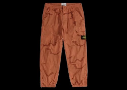 Supreme Stone Island Camo Cargo Pant Coral Camo