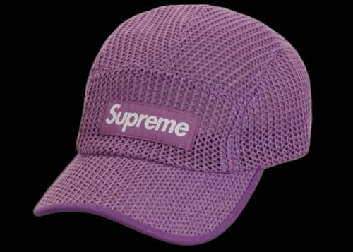 Supreme String Camp Cap Purple