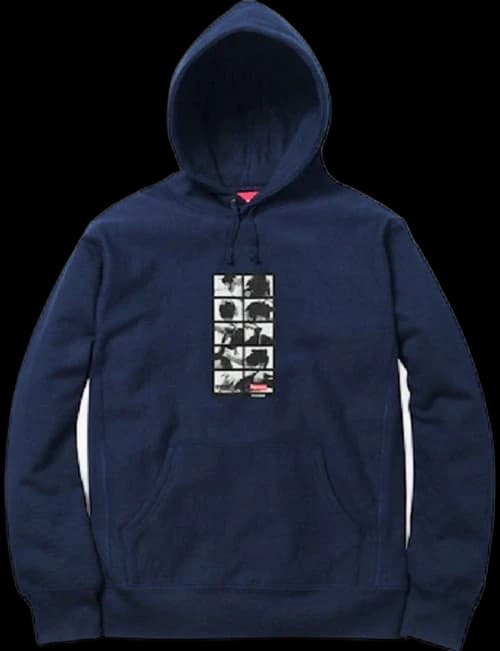 Supreme Sumo Hooded Sweatshirt Navy