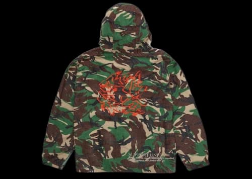 Supreme Support Unit Nylon Ripstop Jacket Swirl Camo
