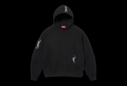 Supreme Tag Hooded Sweatshirt Black (SS24)
