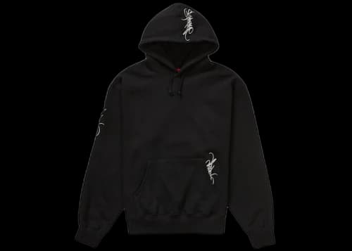 Supreme Tag Hooded Sweatshirt (SS24) Black