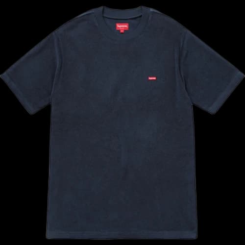 Supreme Terry Small Box Tee Navy