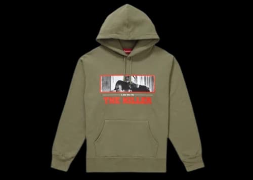 Supreme The Killer Hooded Sweatshirt Light Olive
