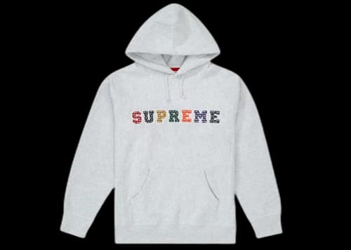 Supreme The Most Hooded Sweatshirt Ash Grey