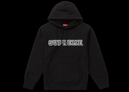 Supreme The Most Hooded Sweatshirt Black