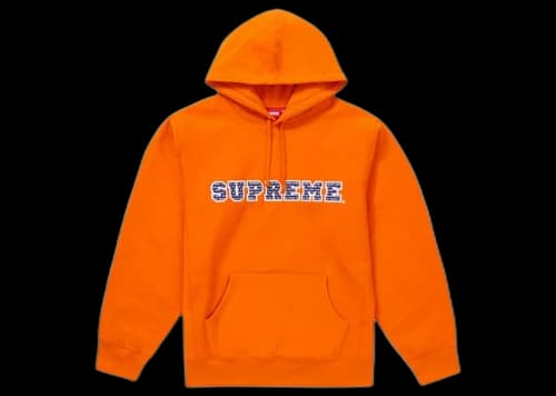 Supreme The Most Hooded Sweatshirt Orange