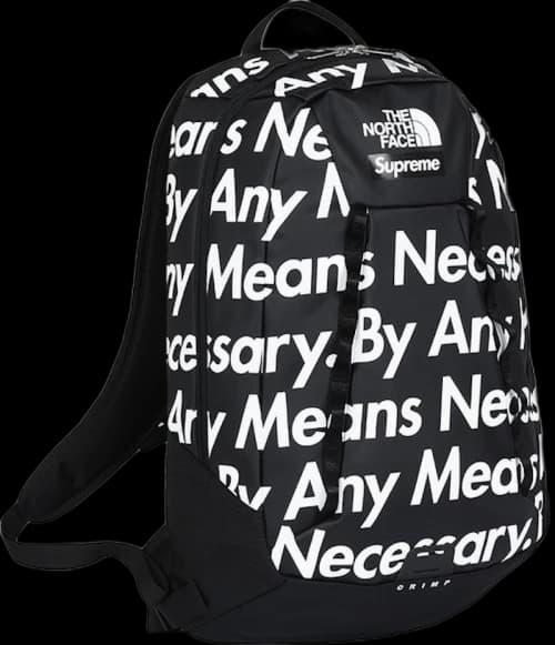 Supreme The North Face By Any Means Base Camp Crimp Backpack Black