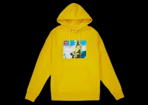 Supreme The North Face Photo Hooded Sweatshirt Yellow