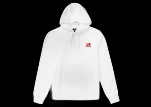 Supreme The North Face Statue of Liberty Hooded Sweatshirt White