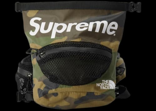 Supreme The North Face Waterproof Waist Bag Woodland Camo