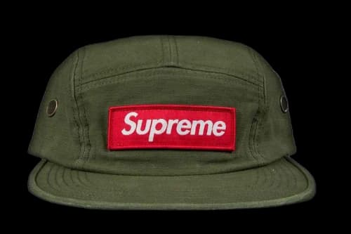 Supreme Tiger Camo Camp Cap Olive