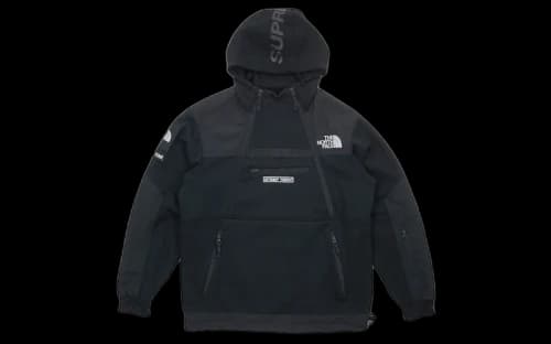 Supreme The North Face Steep Tech Hooded Sweatshirt Black