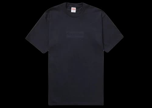 Supreme Tonal Box Logo Tee Black