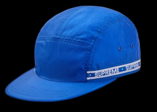 Supreme Tonal Tape Camp Cap Royal