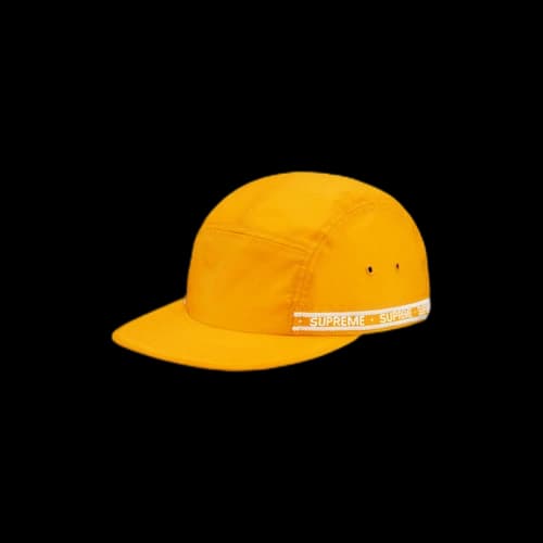 Supreme Tonal Tape Camp Cap Yellow (FW18)