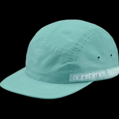 Supreme Tonal Taping Camp Cap Pale Green