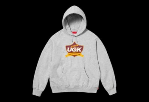 Supreme UGK Hooded Sweatshirt Heather Grey (SS24)