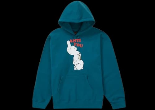 Supreme UNDERCOVER Anti You Hooded Sweatshirt Marine Blue