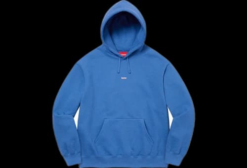 Supreme Underline Hooded Sweatshirt Blue (FW22)