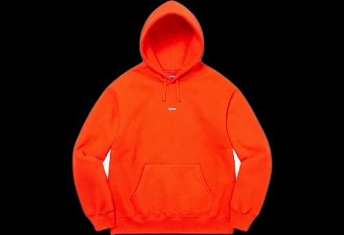 Supreme Underline Hooded Sweatshirt Bright Orange (FW22)