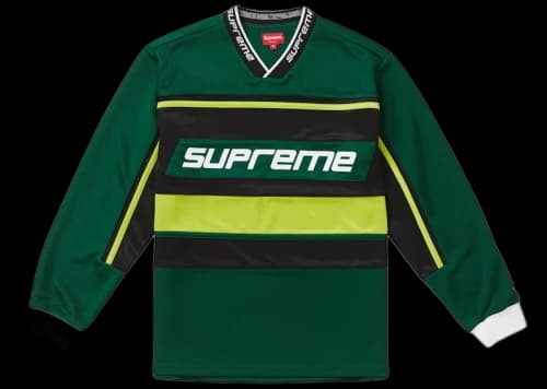 Supreme Warm Up Hockey Jersey Dark Green