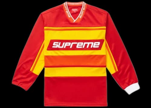Supreme Warm Up Hockey Jersey Red