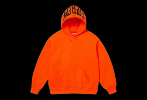 Supreme Warm Up Hooded Sweatshirt Bright Orange (SS24)
