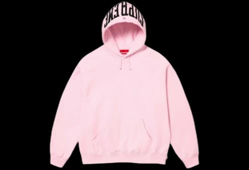 Supreme Warm Up Hooded Sweatshirt Light Pink (SS24)