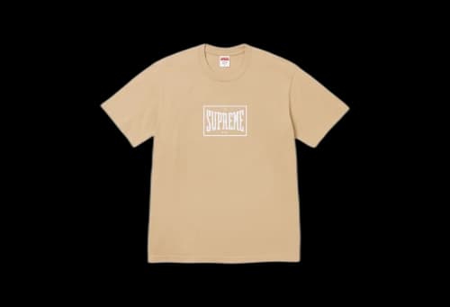 Supreme Warm Up Tee Khaki (FW23)