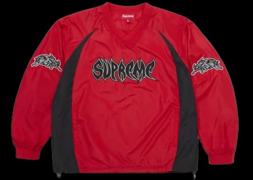 Supreme Warthog Warm Up Pullover Red